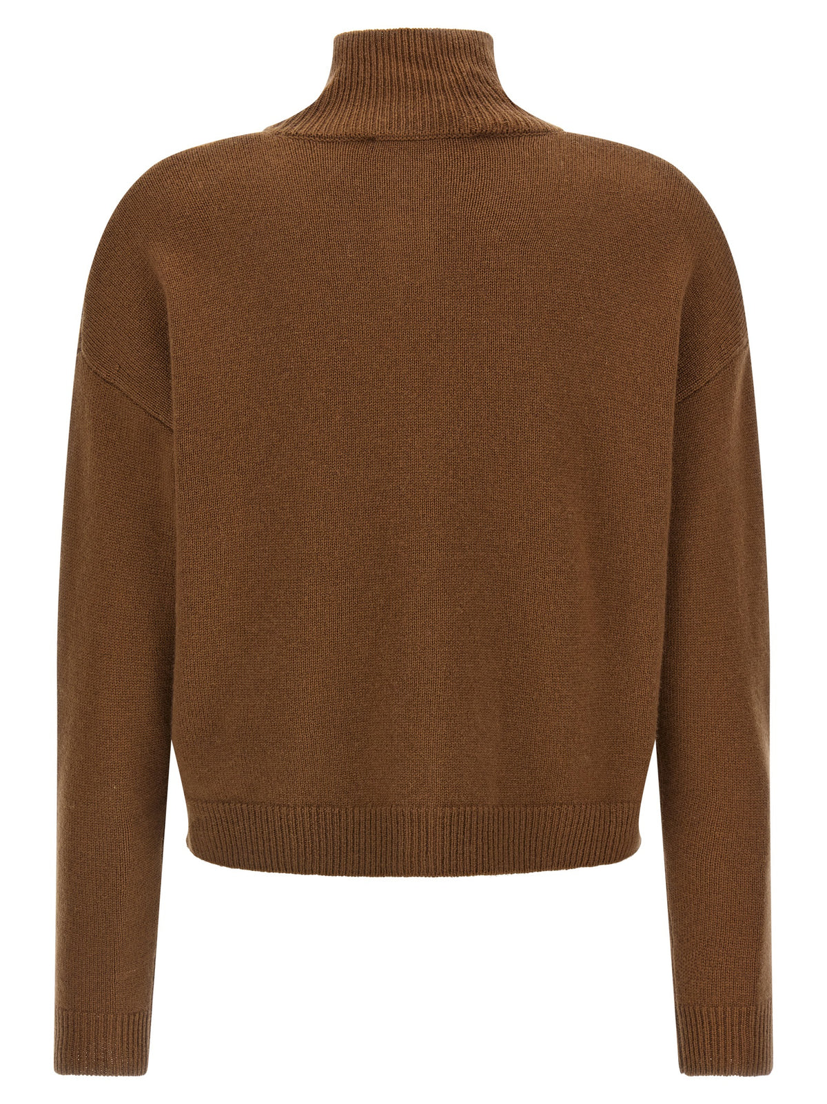 Max Mara Brown Wool Women's Cardigan