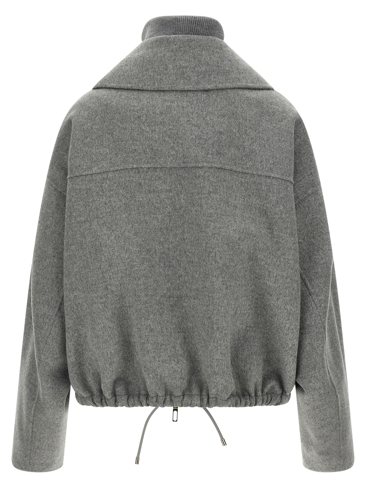 Sportmax Gray Wool Women's Bomber