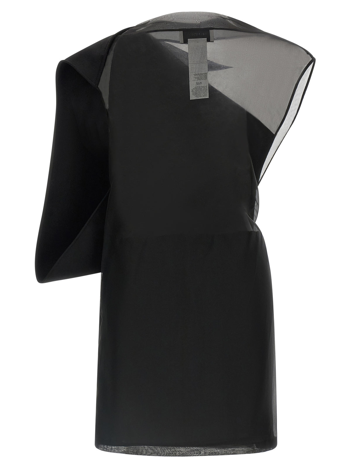 Sportmax Black Wool Short Women's Dress