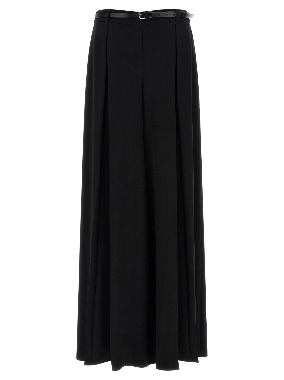 P.A.R.O.S.H. Black Polyester Casual Women's Pants