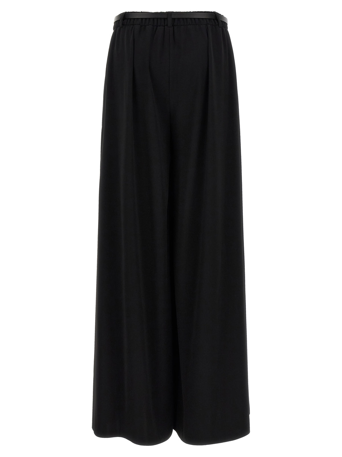 P.A.R.O.S.H. Black Polyester Casual Women's Pants