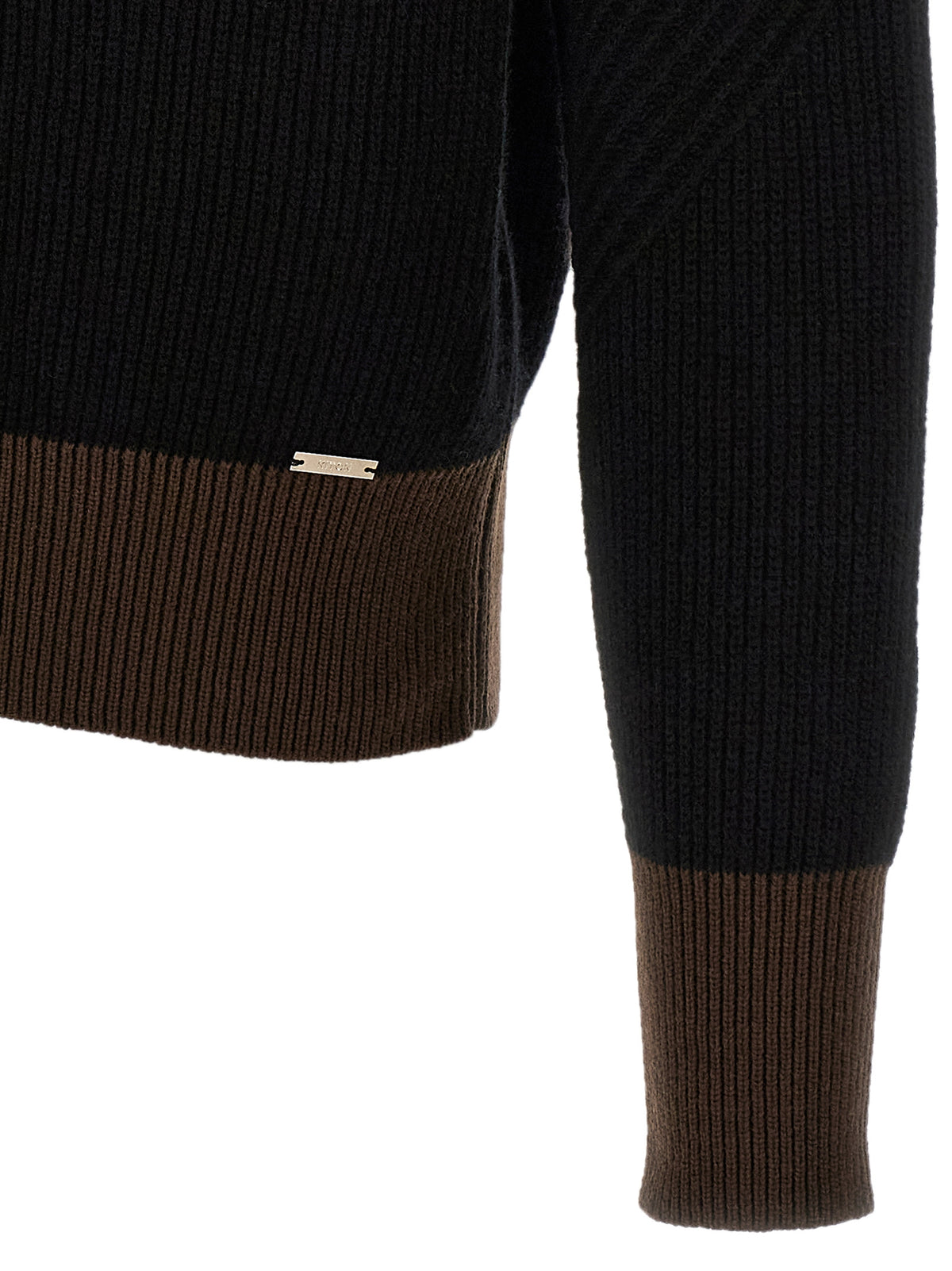 Kiton Black Cashmere Women's Cardigan