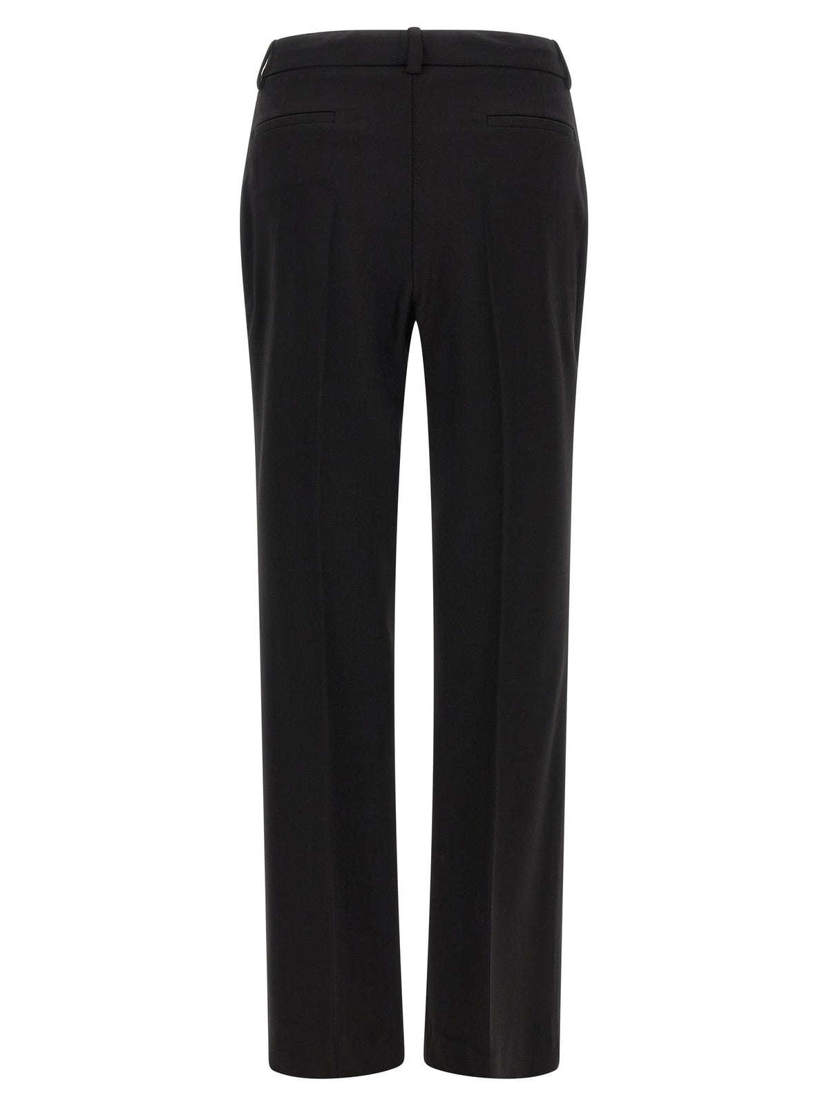 P.A.R.O.S.H. Black Virgin Wool Dress Women's Pants