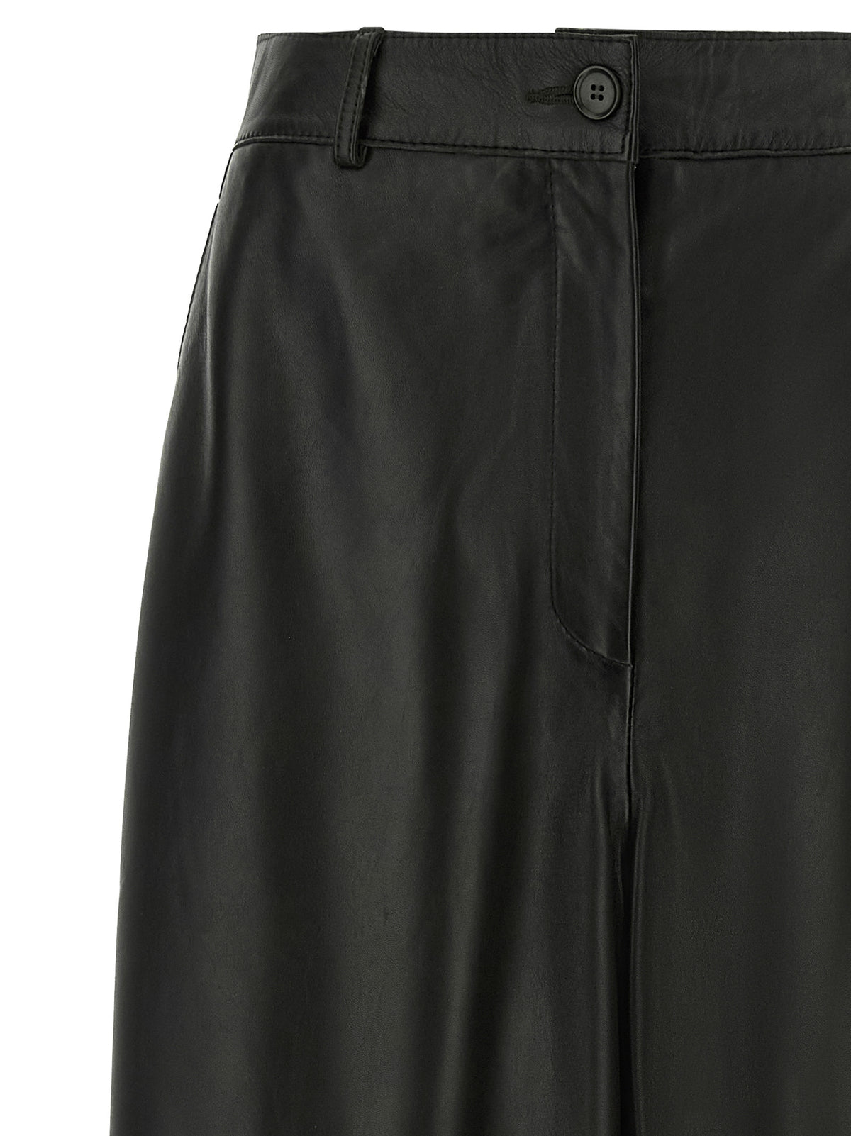 P.A.R.O.S.H. Black Leather Women's Pants