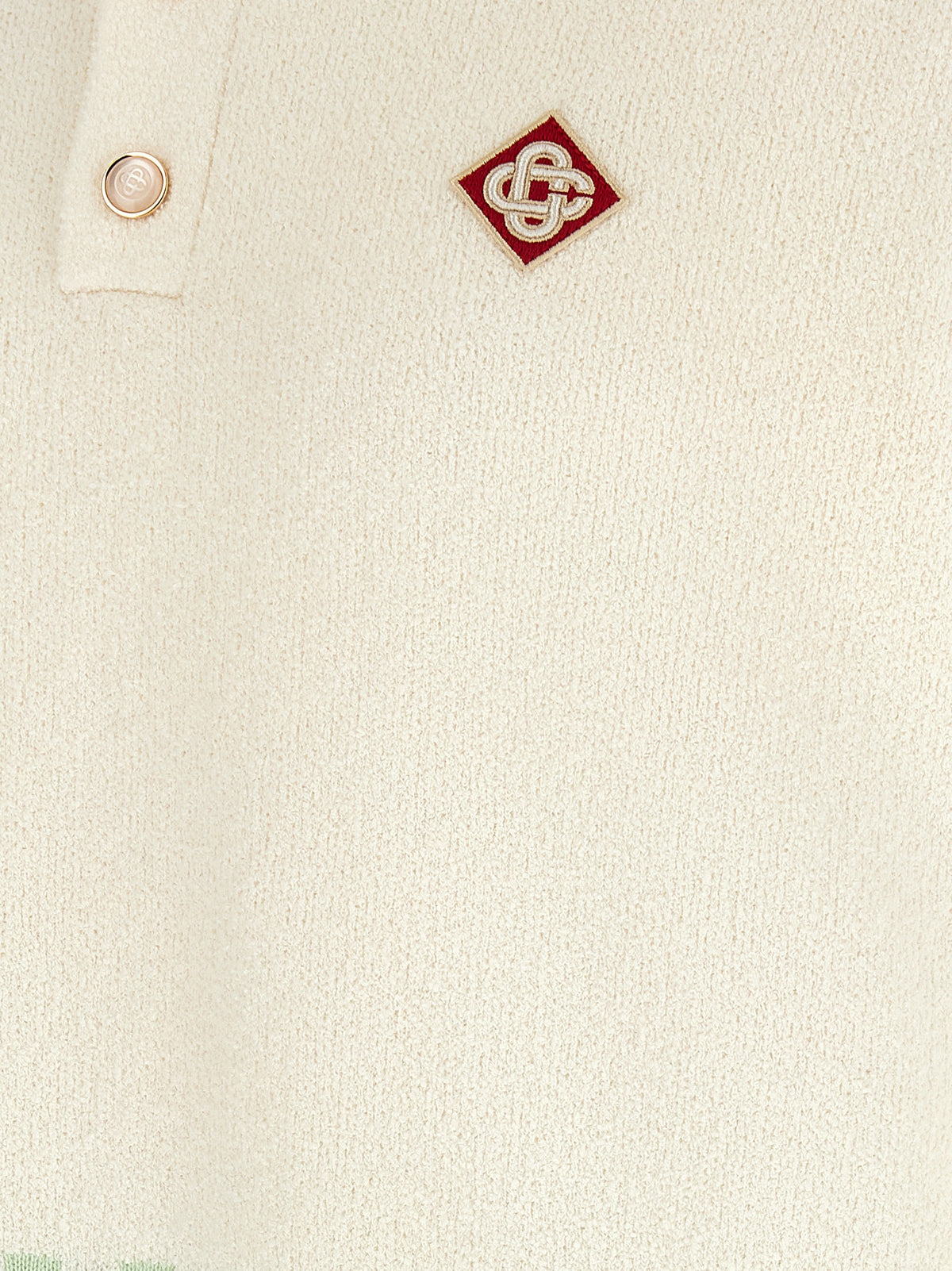 Casablanca Bicolor Cotton Polo Men's Shirt