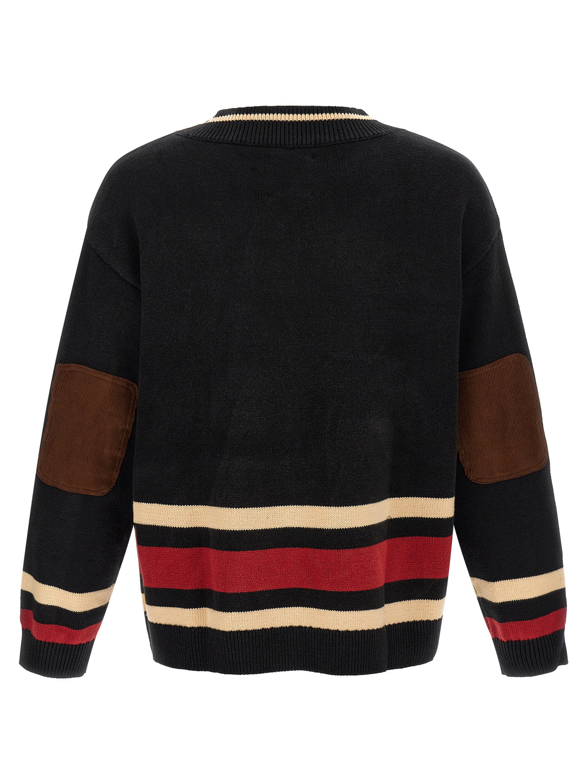 FOUND Black Cotton Men's Cardigan