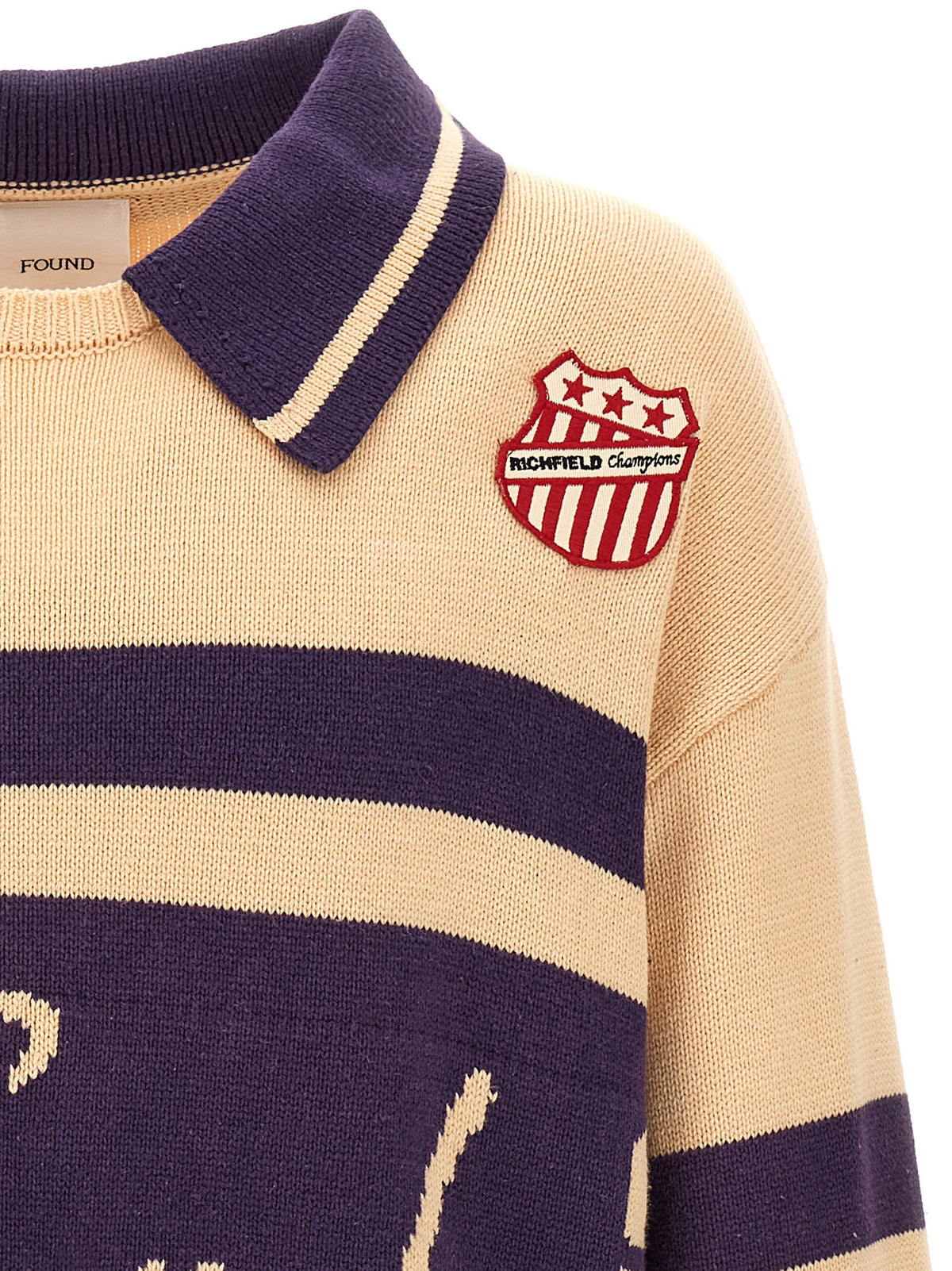 FOUND Multicolor Cotton Men's Cardigan