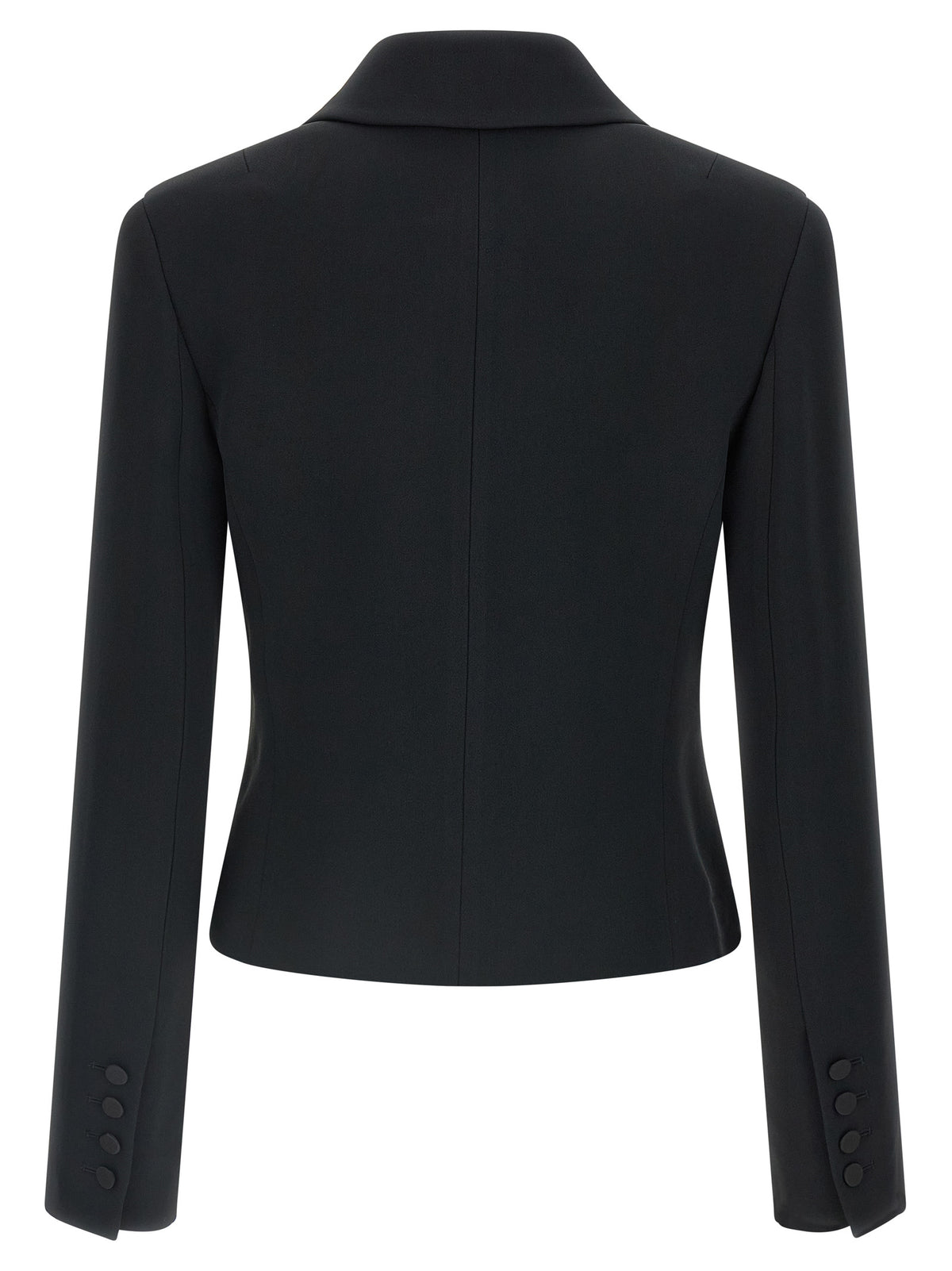 Ermanno Scervino Black Viscose Women's Blazer