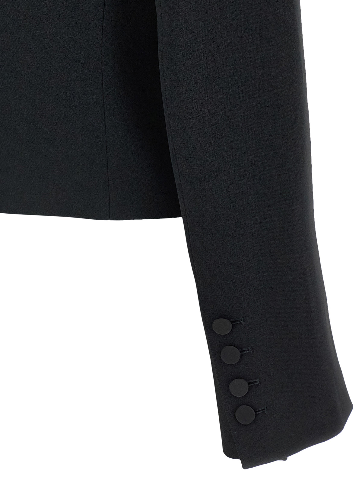 Ermanno Scervino Black Viscose Women's Blazer