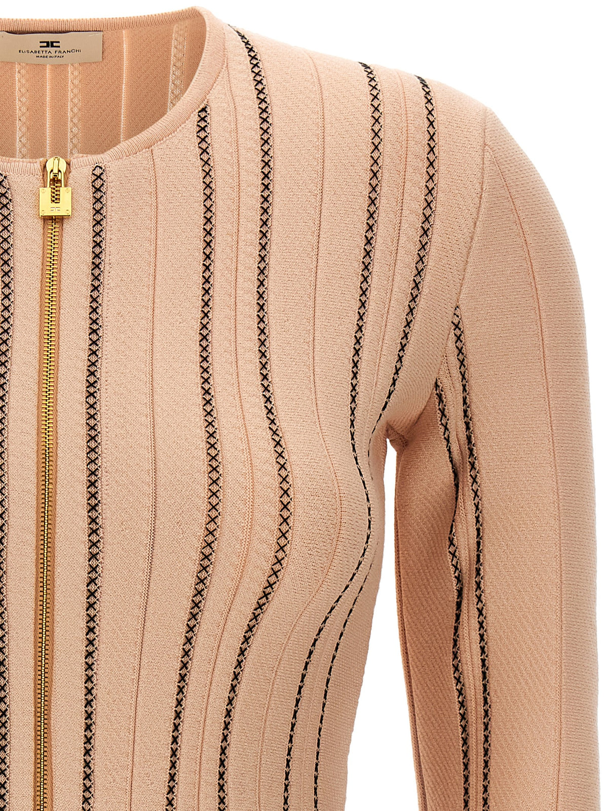 Elisabetta Franchi Multicolor Viscose Women's Cardigan