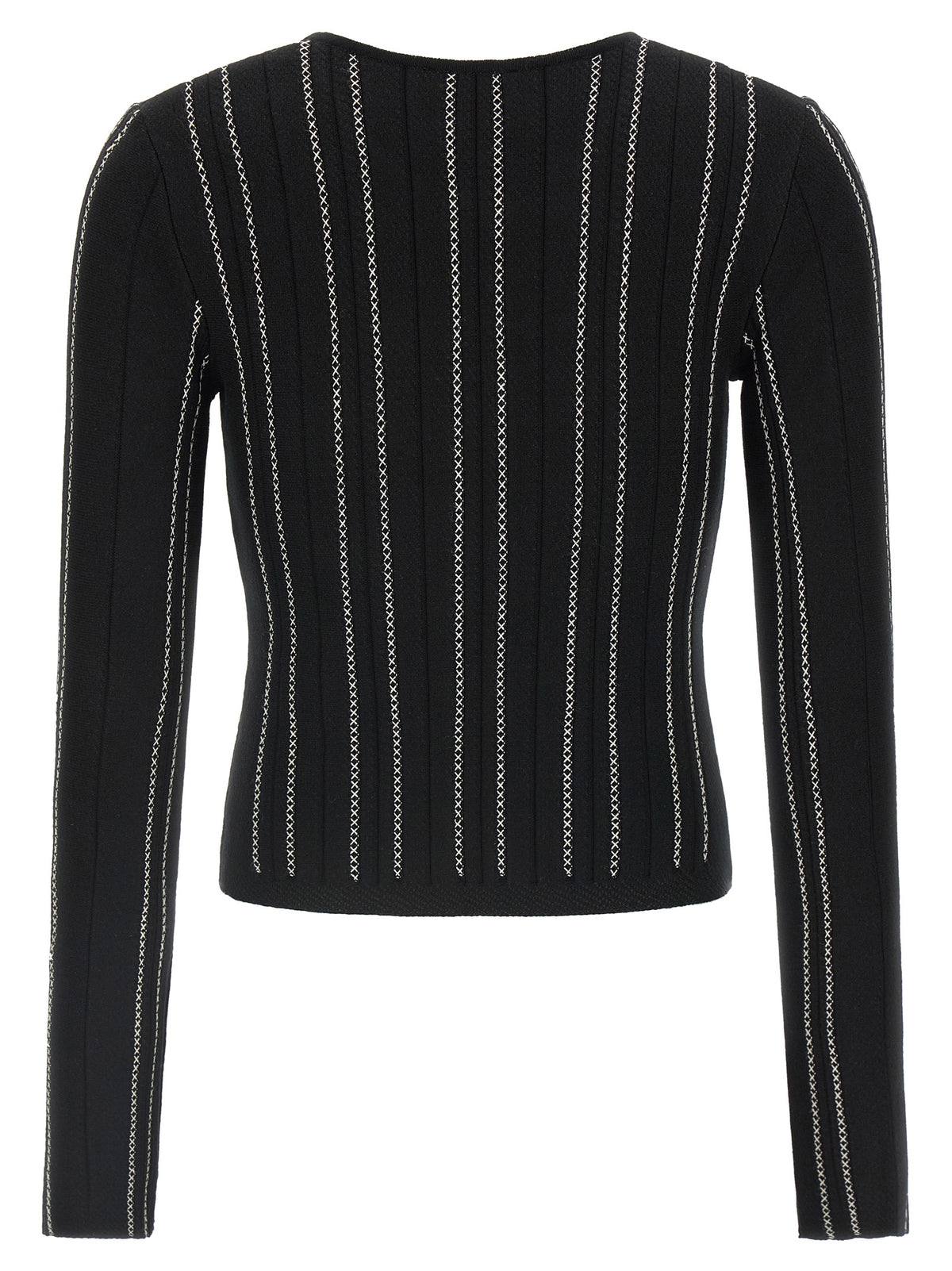 Elisabetta Franchi Black Viscose Women's Cardigan