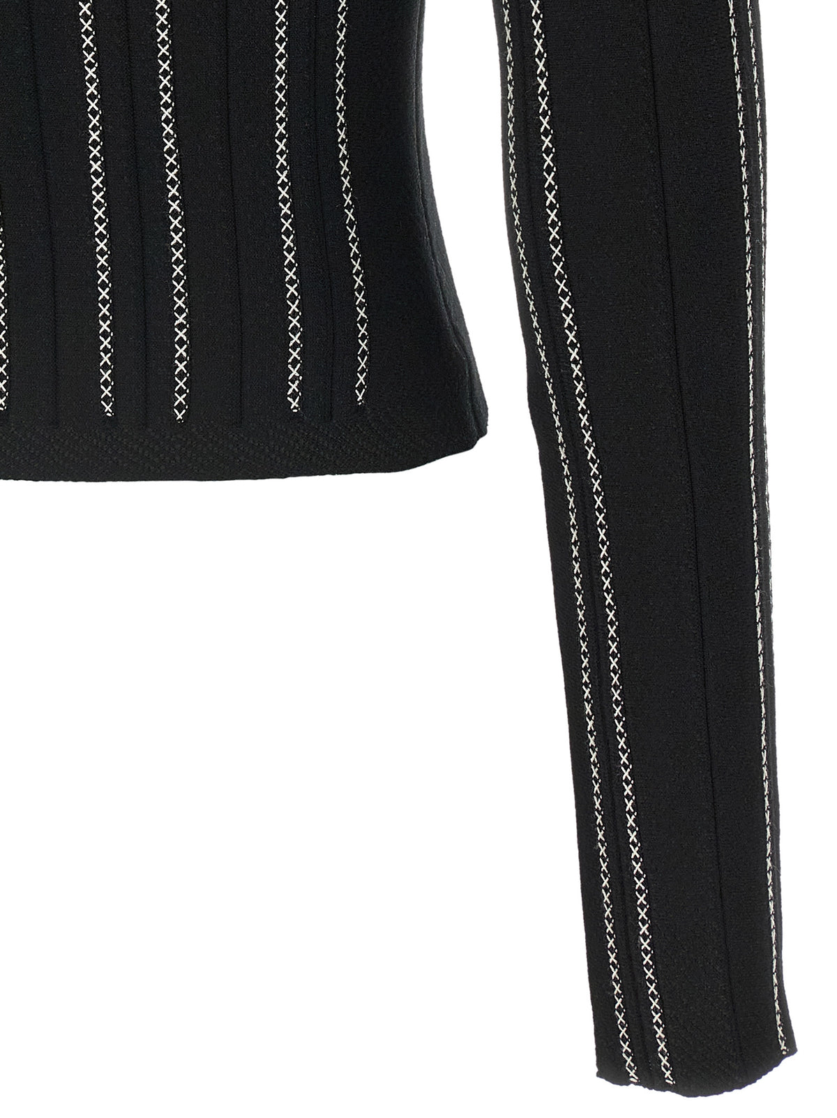 Elisabetta Franchi Black Viscose Women's Cardigan