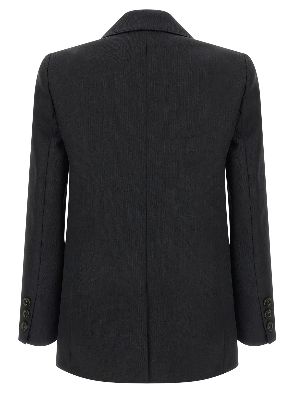 Elisabetta Franchi Black Virgin Wool Women's Blazer