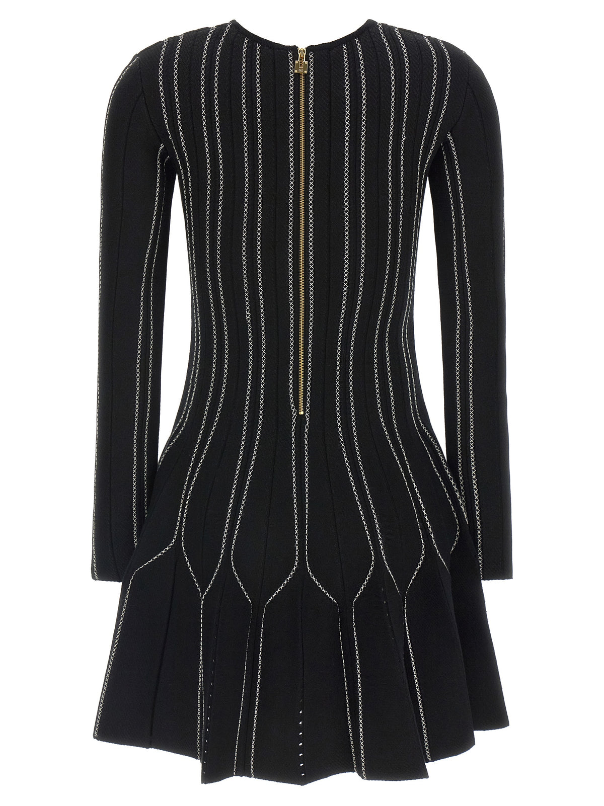Elisabetta Franchi Black Viscose Short Women's Dress