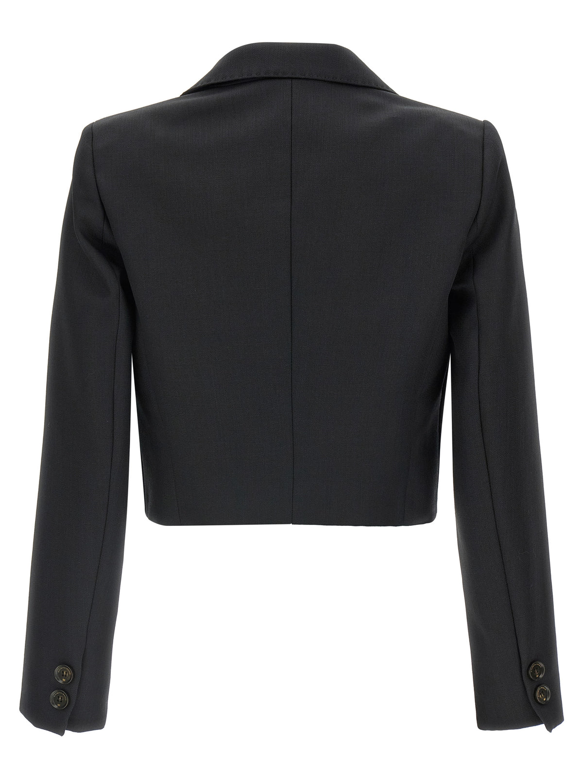 Elisabetta Franchi Black Virgin Wool Women's Blazer