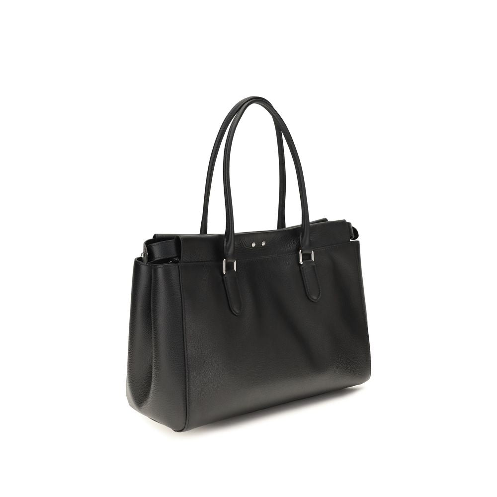 Fendi Black Calf Leather Bos Taurus Shoulder Women's Bag