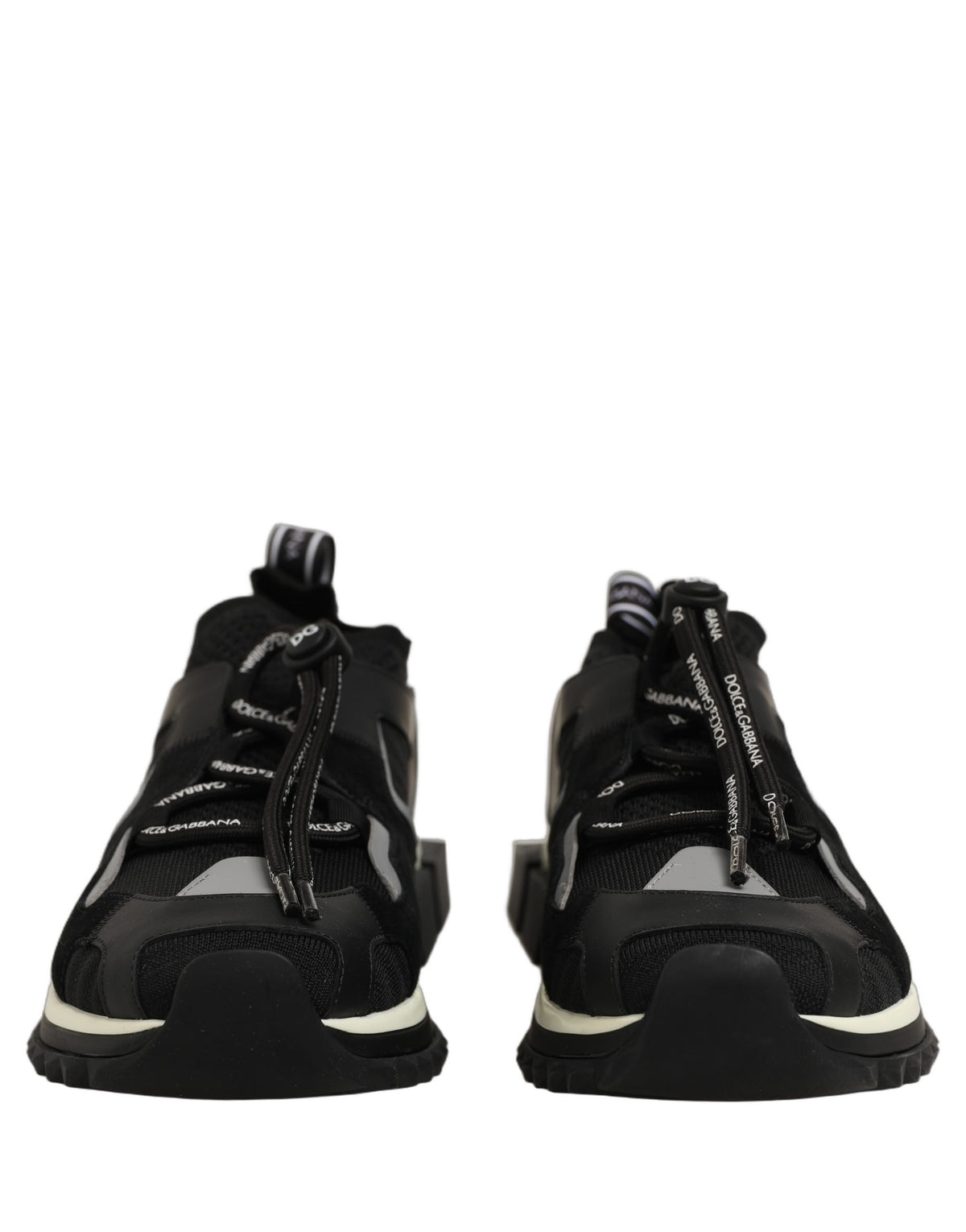Dolce & Gabbana Shoes Black Sorrento Trekking Sneakers Men's Men (Pre-Owned)