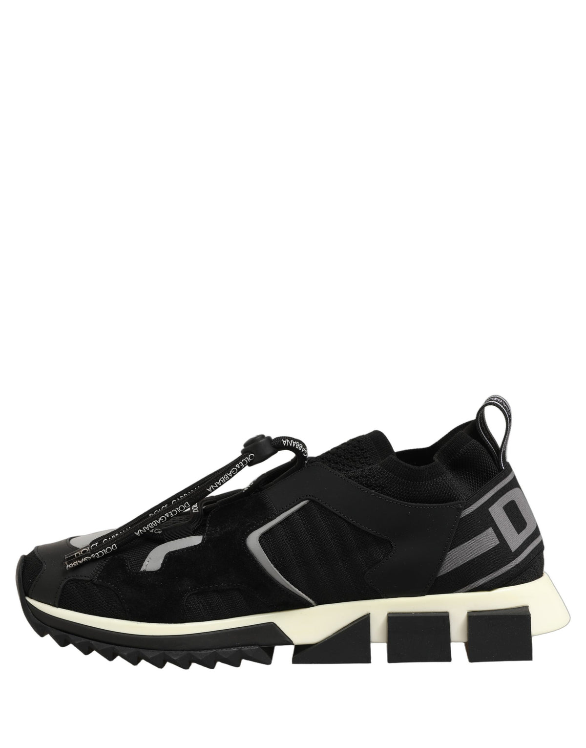 Dolce & Gabbana Shoes Black Sorrento Trekking Sneakers Men's Men (Pre-Owned)