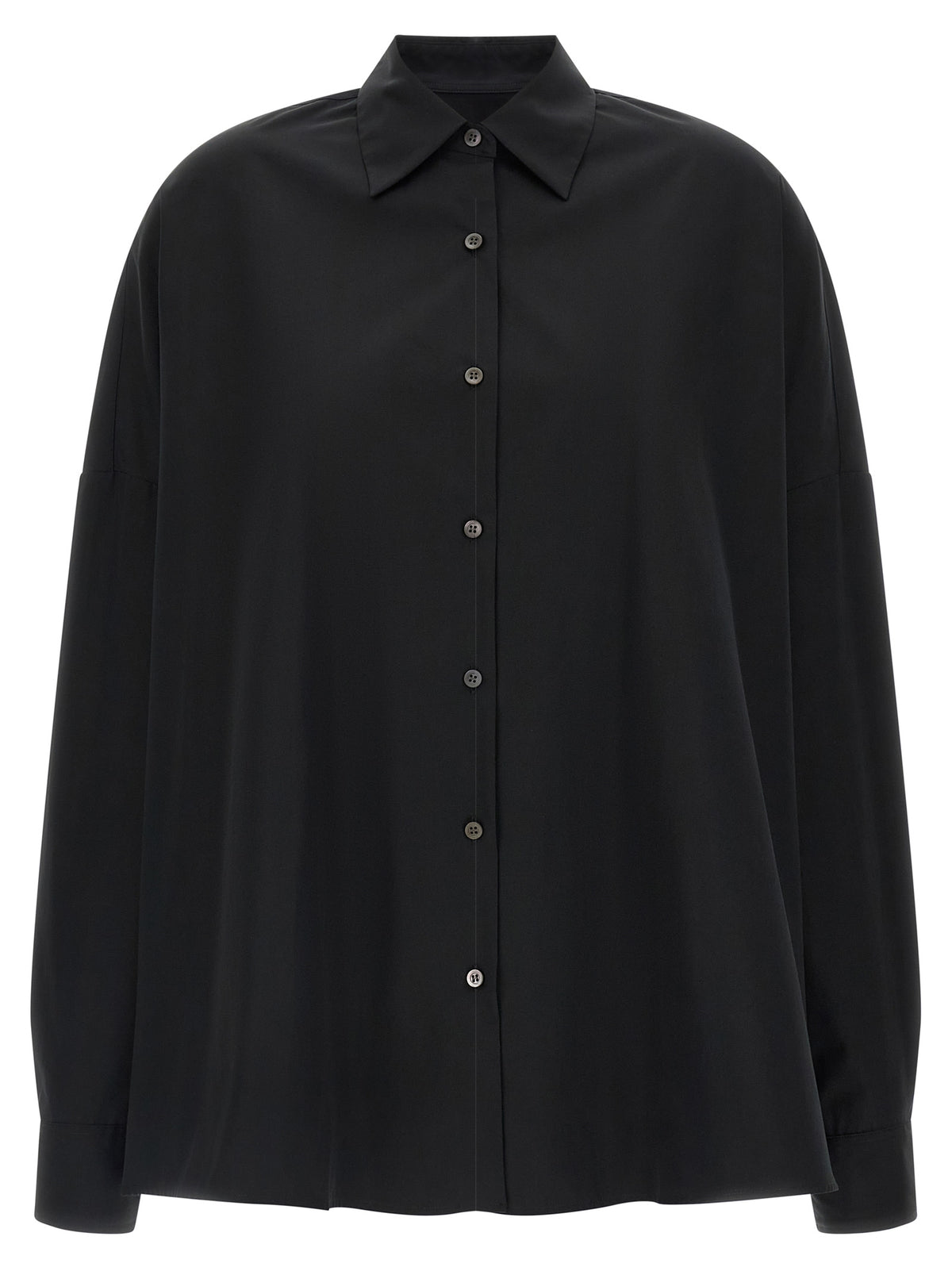 Dries Van Noten Black Cotton Women's Blouse