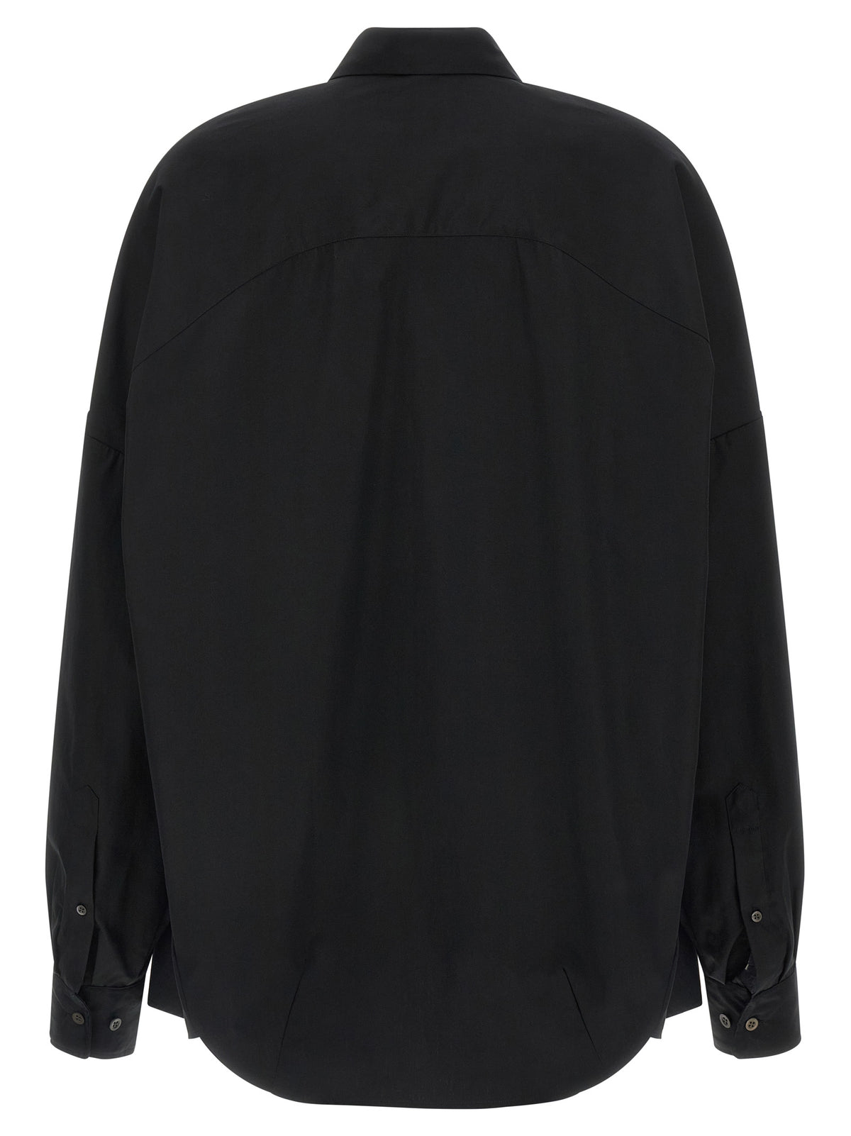 Dries Van Noten Black Cotton Women's Blouse