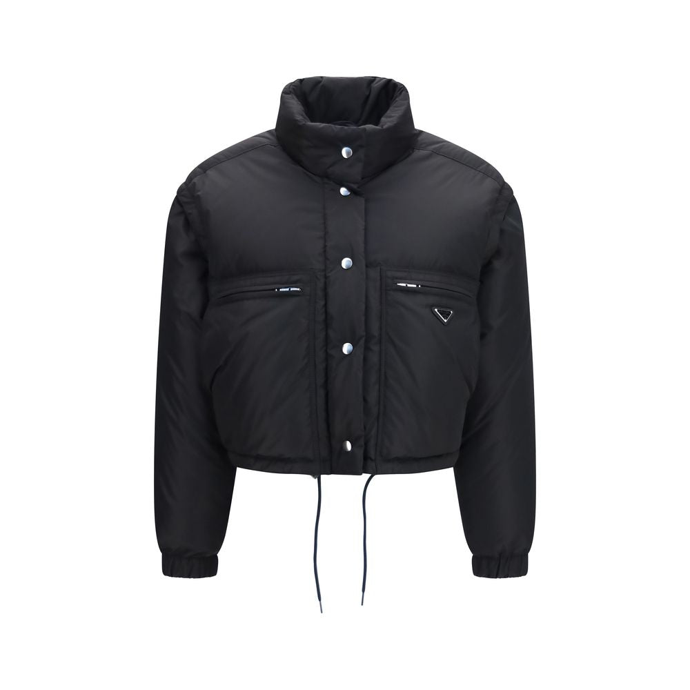 Prada Black Goose Down Full-Length Women's Jacket
