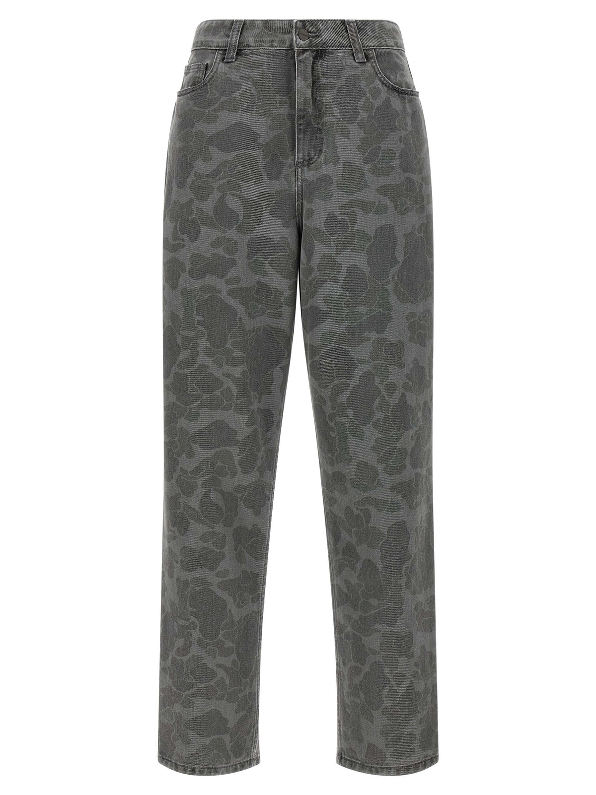 Carhartt Wip Gray Organic Cotton Tapered Women's Jeans