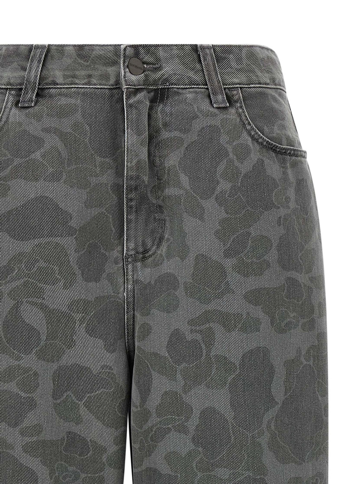 Carhartt Wip Gray Organic Cotton Tapered Women's Jeans
