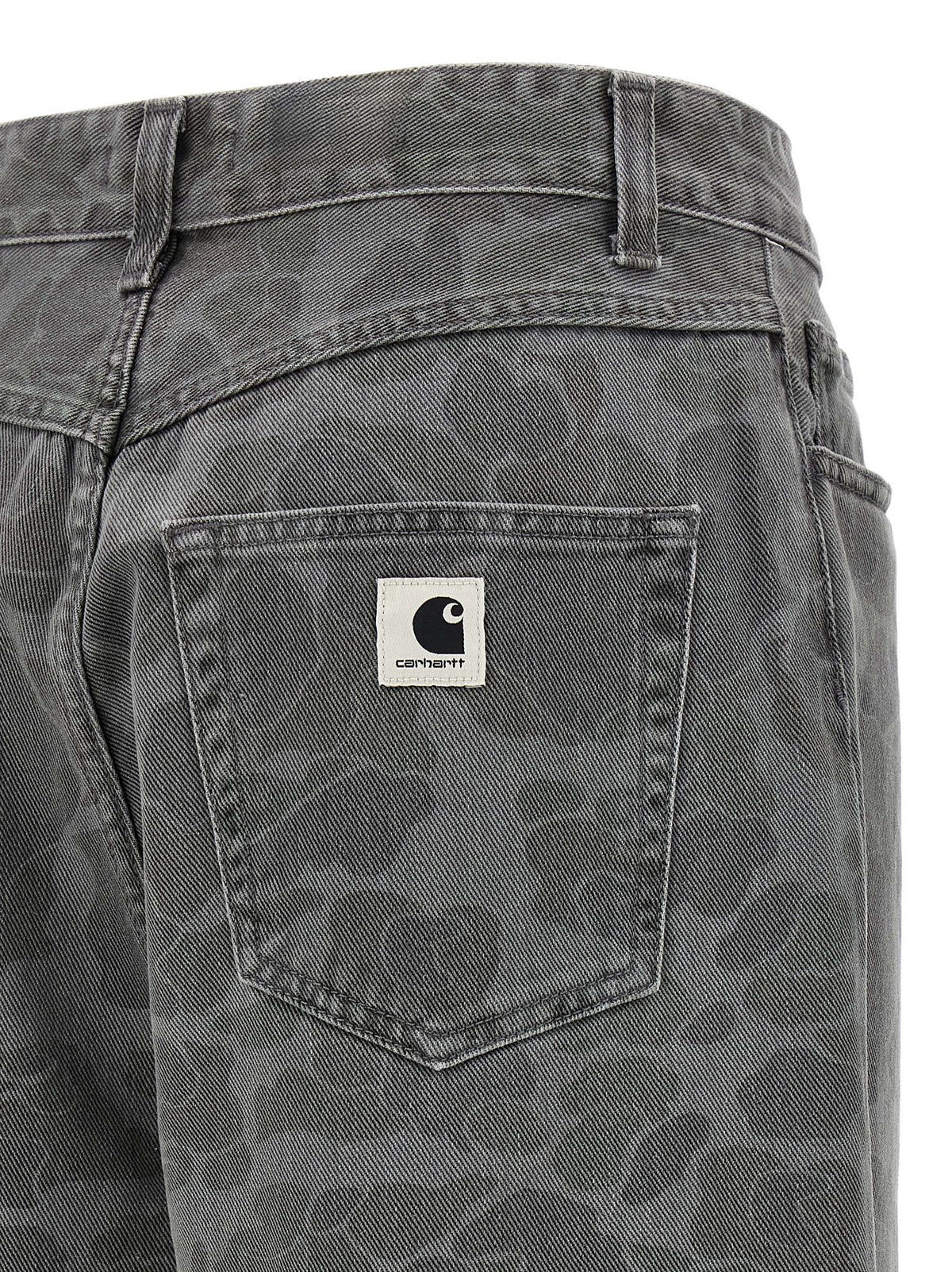 Carhartt Wip Gray Organic Cotton Tapered Women's Jeans