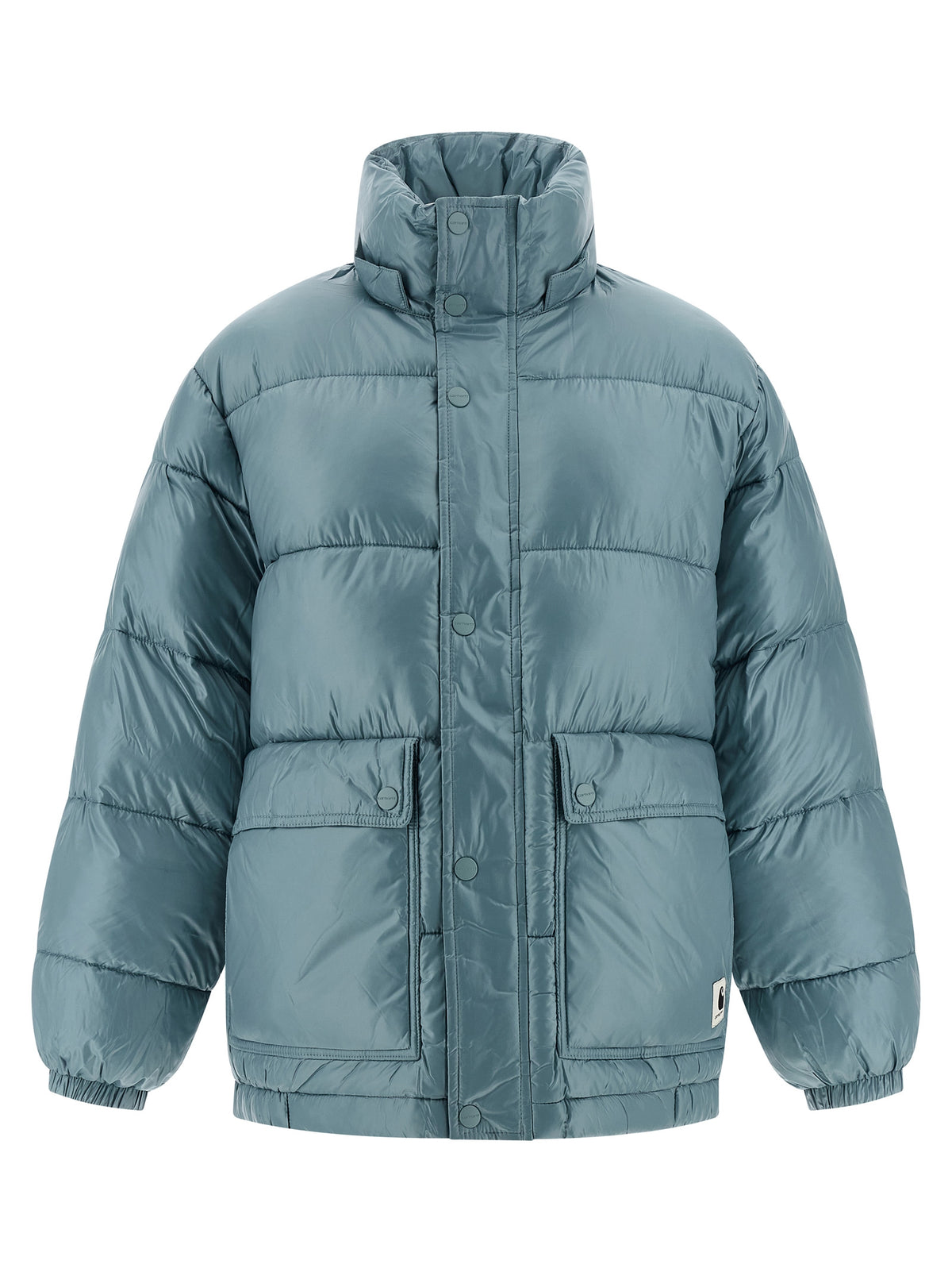 Carhartt Wip Blue Polyester Full-Length Women's Jacket