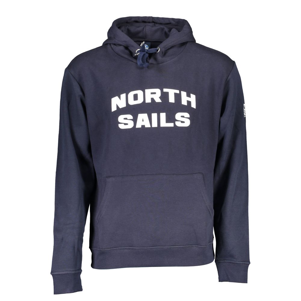 North Sails Blue Cotton Men's Men's Sweatshirt