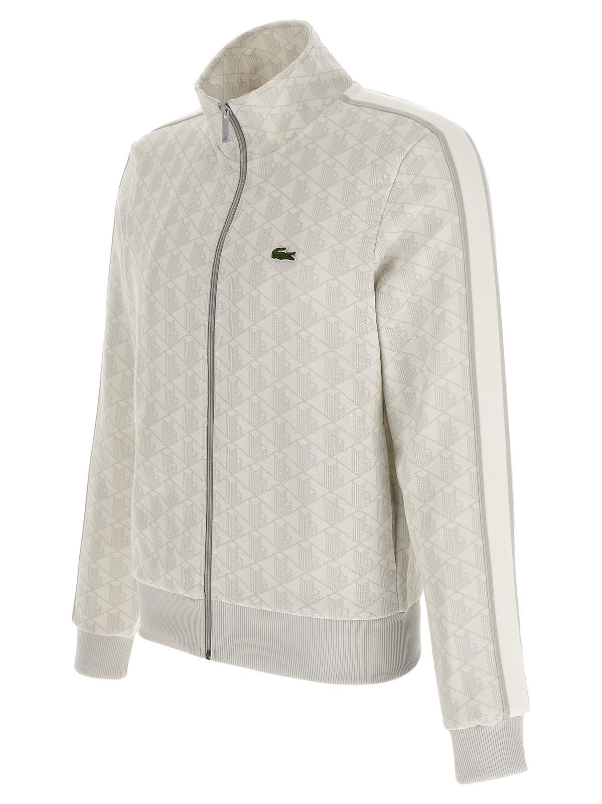 Lacoste Gray Polyester Men's Sweatshirt
