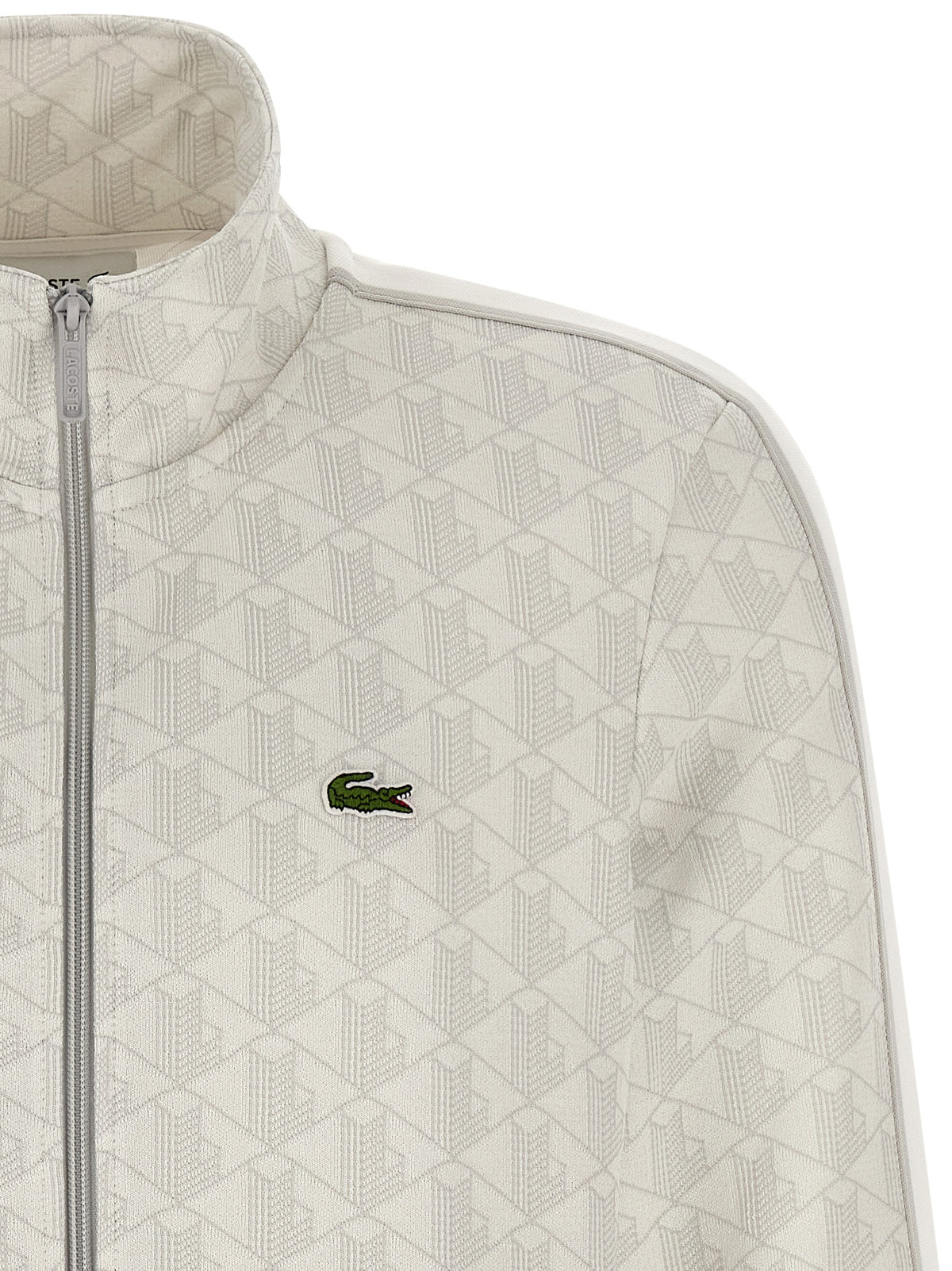 Lacoste Gray Polyester Men's Sweatshirt