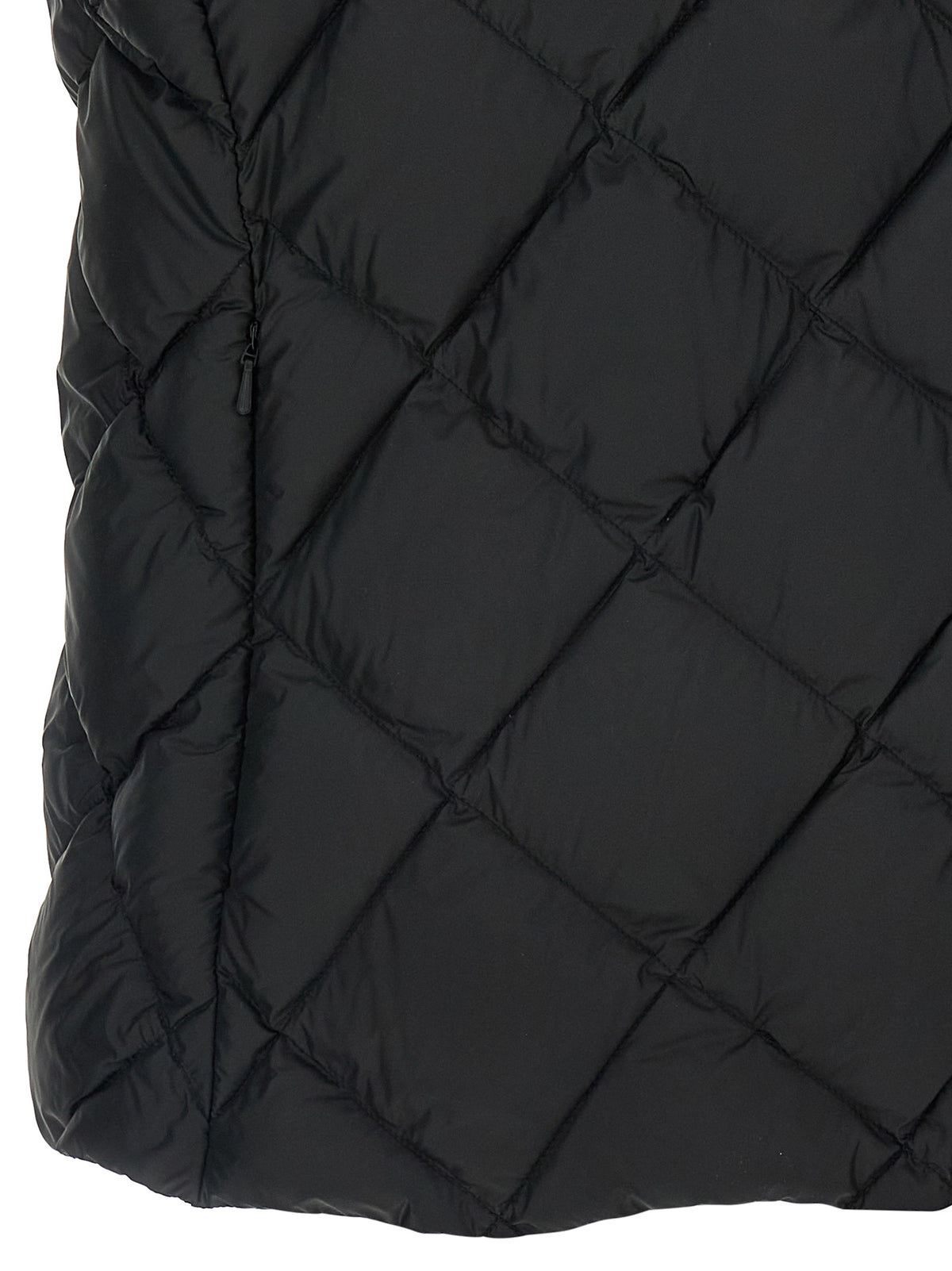 Max Mara Black Polyester Sleeveless Women's Jacket