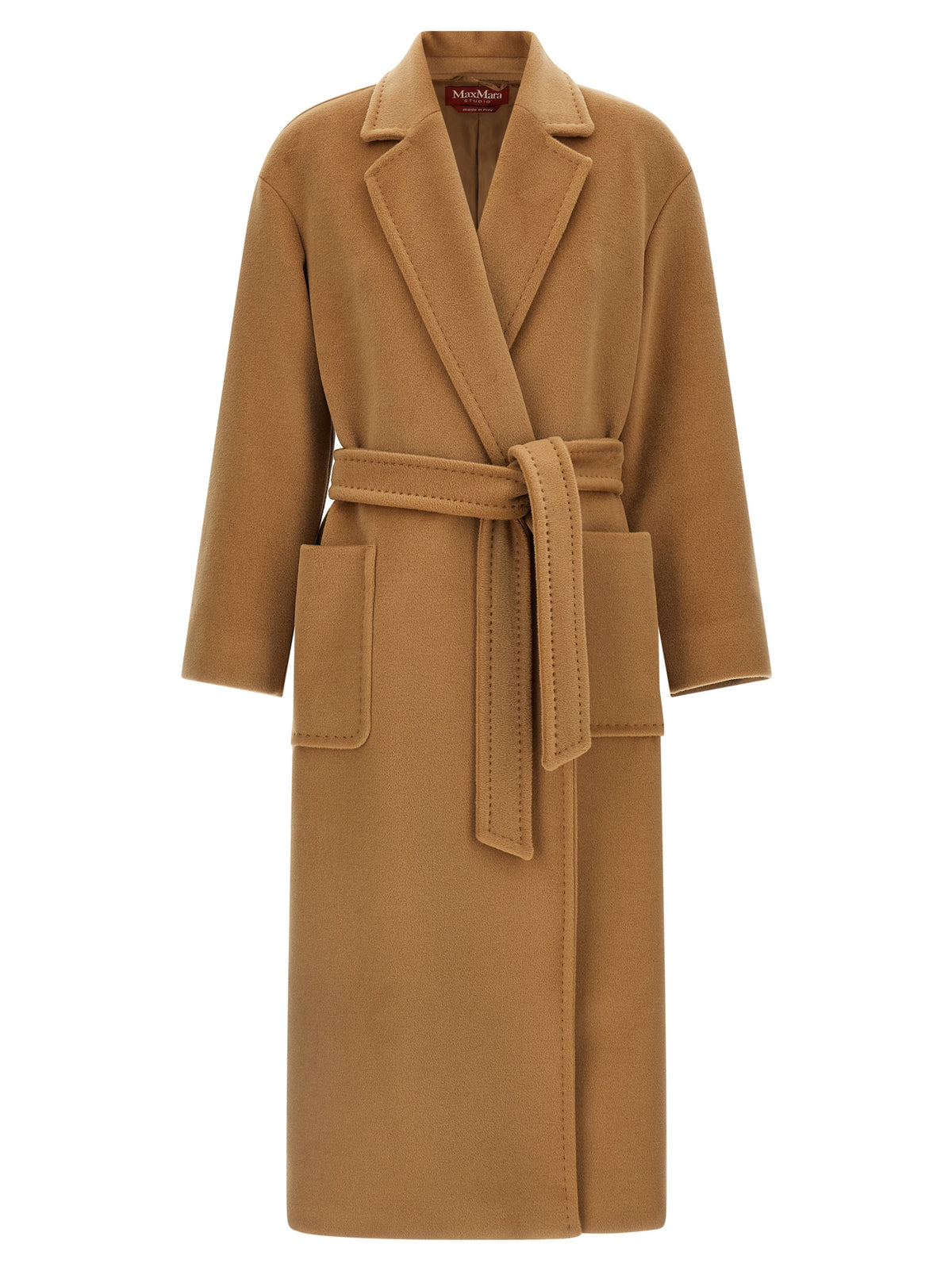 Max Mara Brown Wool Women's Coat