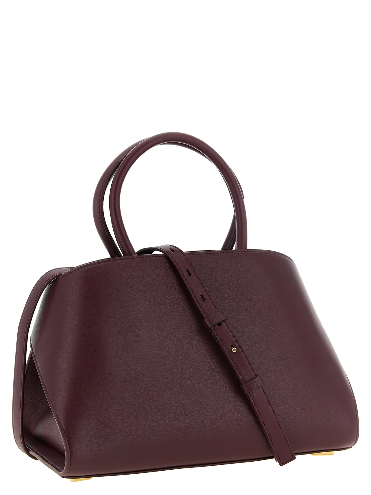 Ferragamo Bordeaux Calfskin Women's Handbag