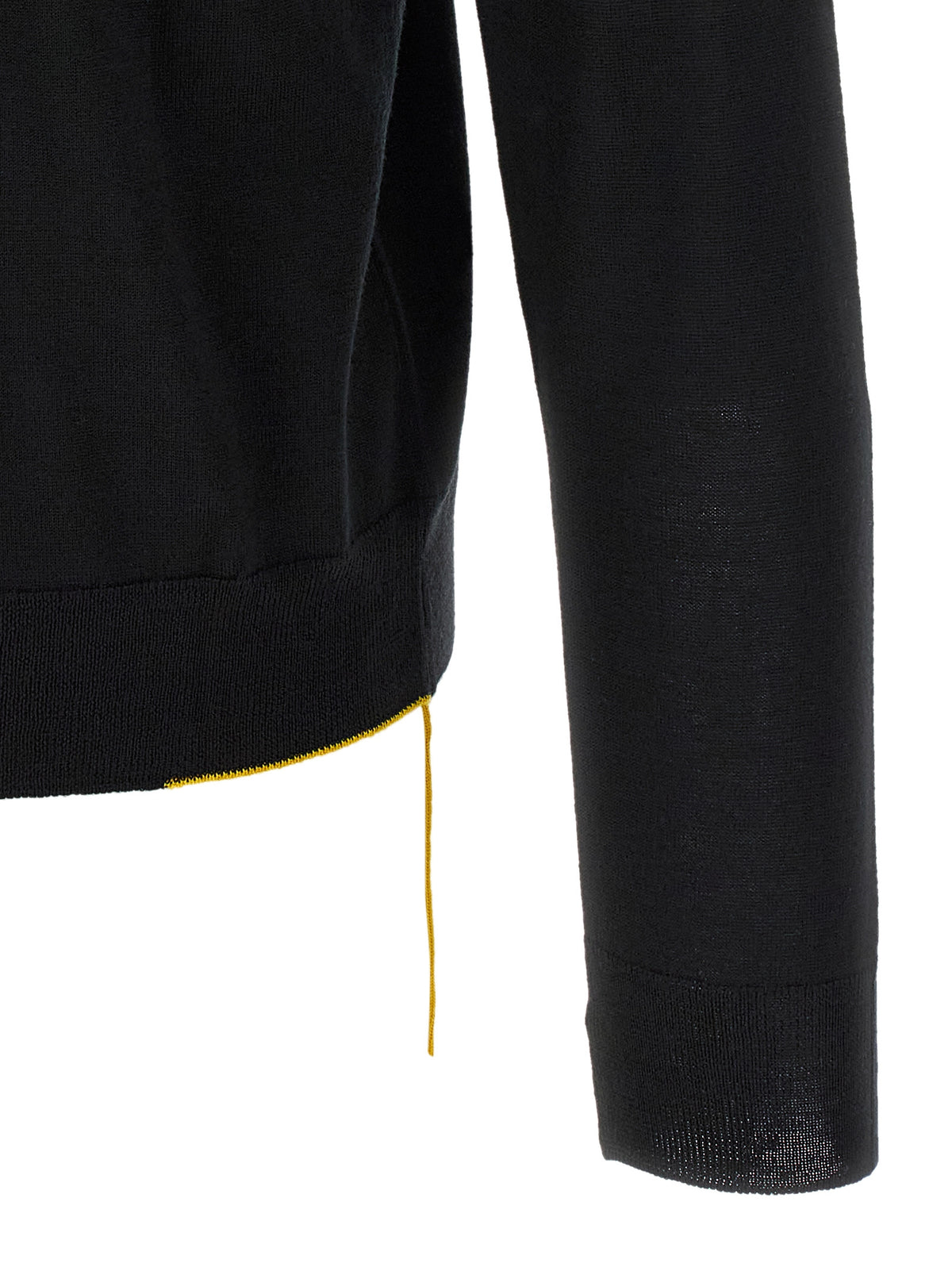 Fendi Black Virgin Wool Men's Cardigan