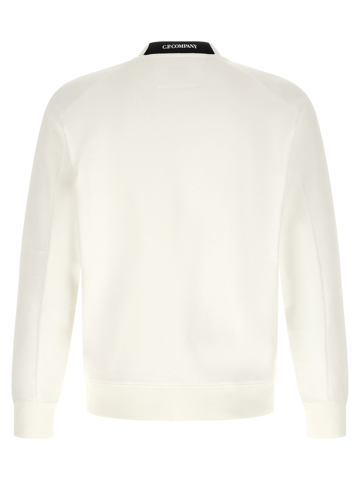 C.P. Company White Cotton Men's Sweatshirt