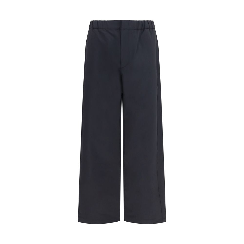 LAMINAR Black Nylon Casual Men's Pants