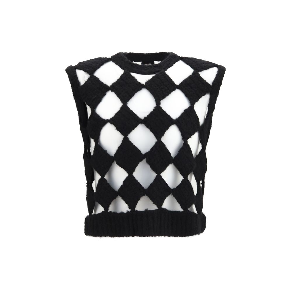 Rick Owens Black Cashmere Men's Top