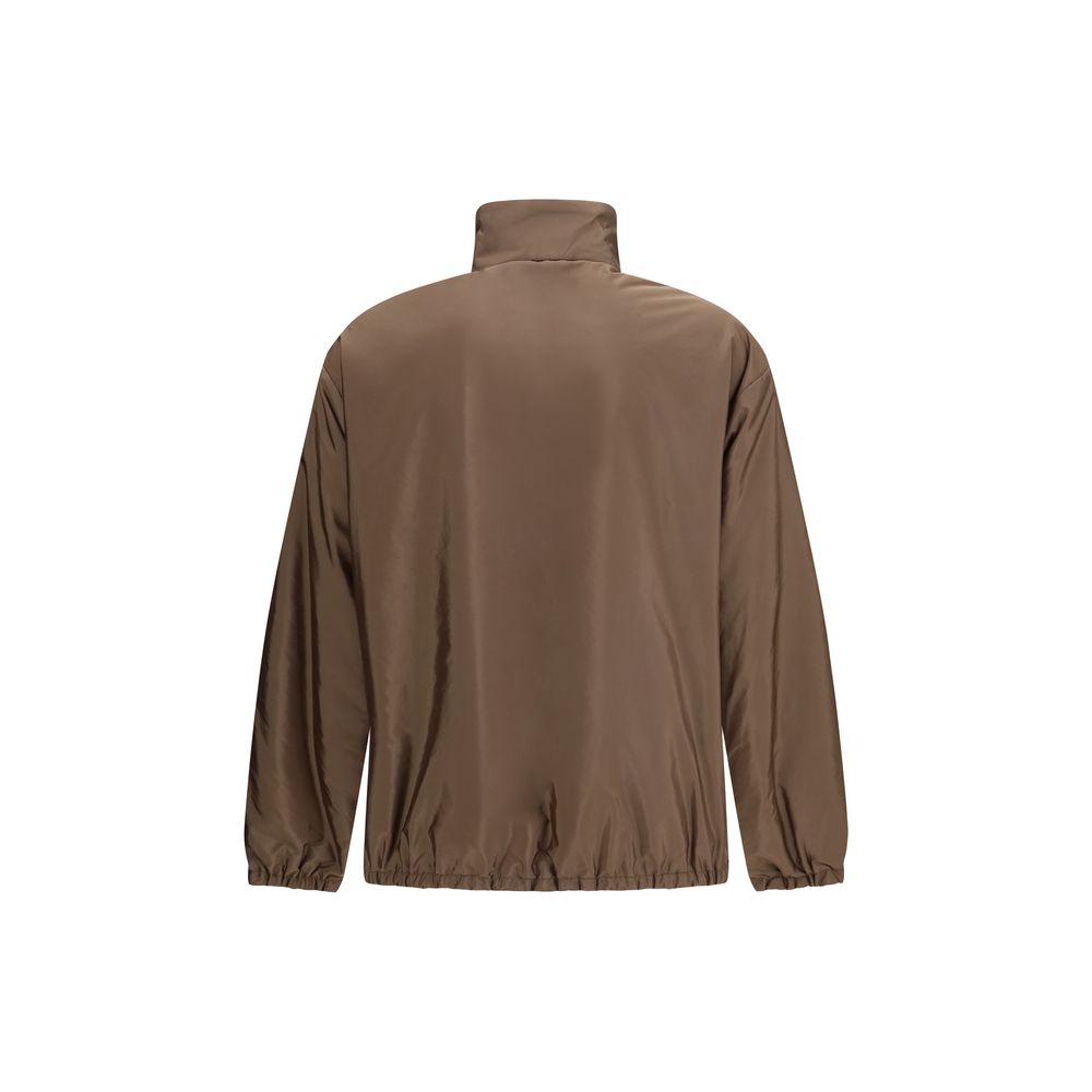 Prada Multicolor Recycled Polyamide Full-Length Men's Jacket