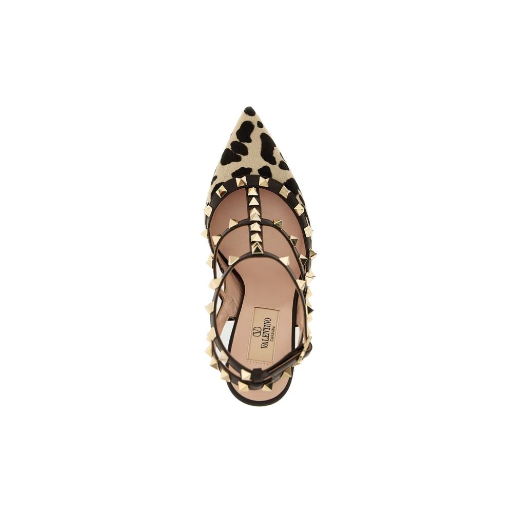 Valentino Garavani Brown Calfskin High Heel Women's Pumps