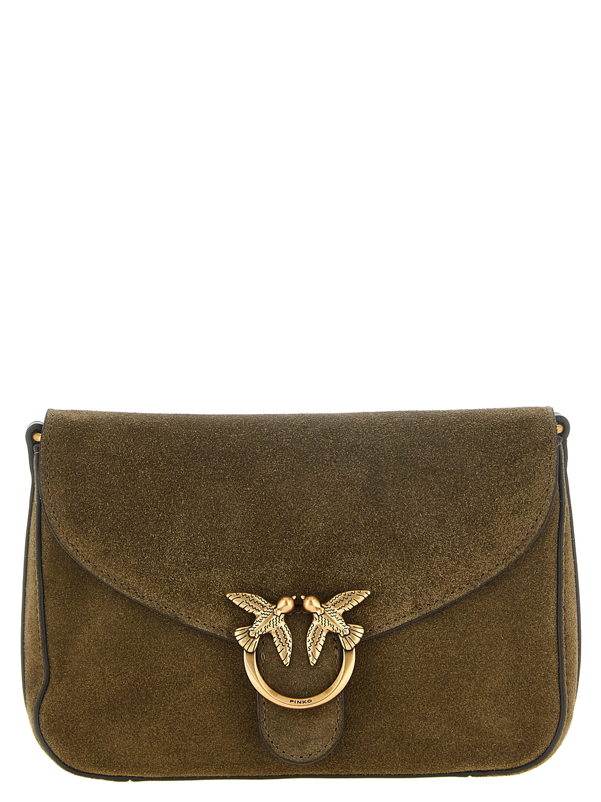 PINKO Bicolor Calfskin Crossbody Women's Bag