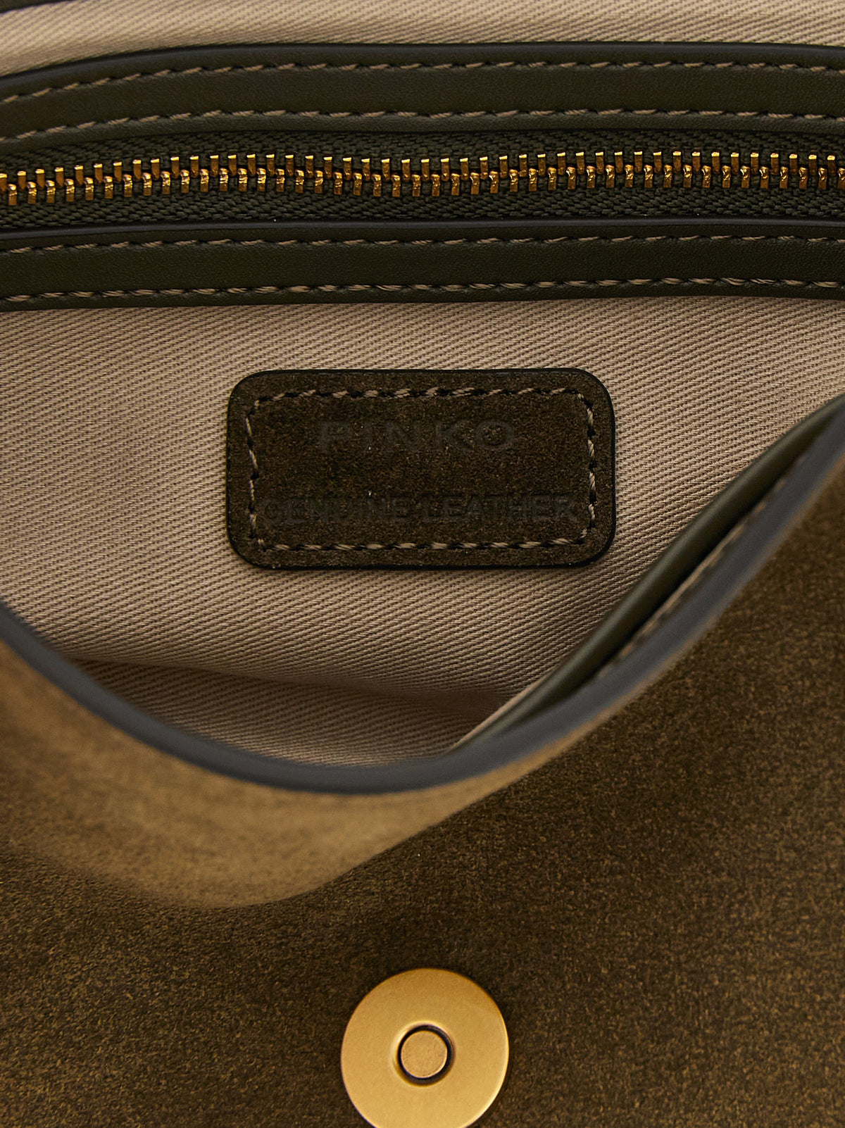 PINKO Bicolor Calfskin Crossbody Women's Bag