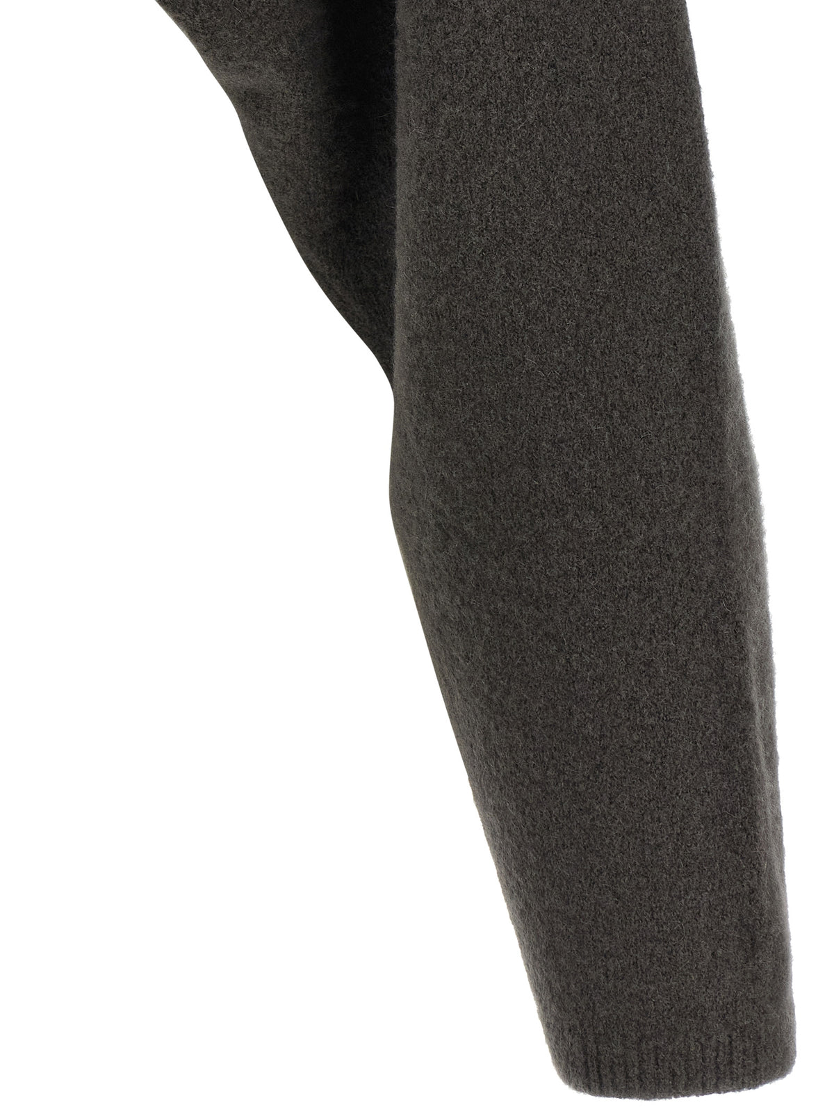 Rick Owens Gray Cashmere Women's Hoodie