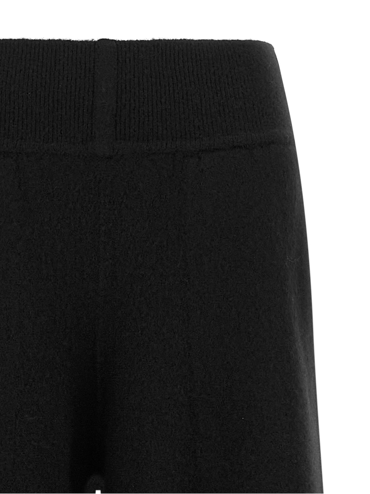 Rick Owens Black Cashmere Casual Women's Pants