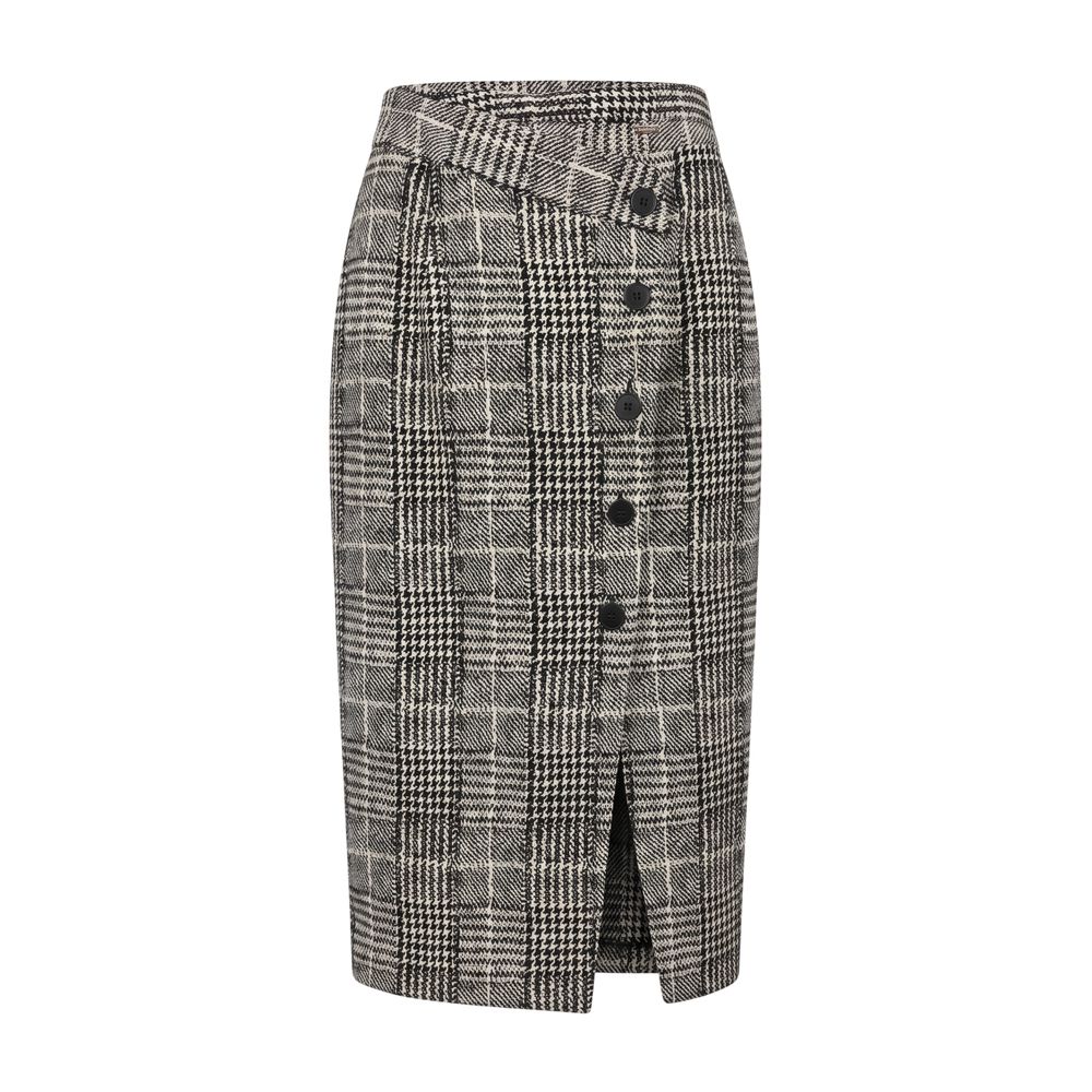 Baldinini Trend White Cotton Women Women's Skirt