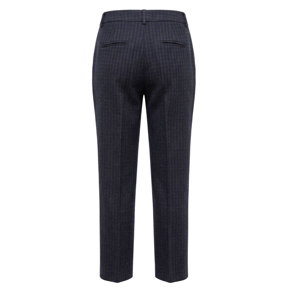 Baldinini Trend Blue Cotton Women Women's Pants