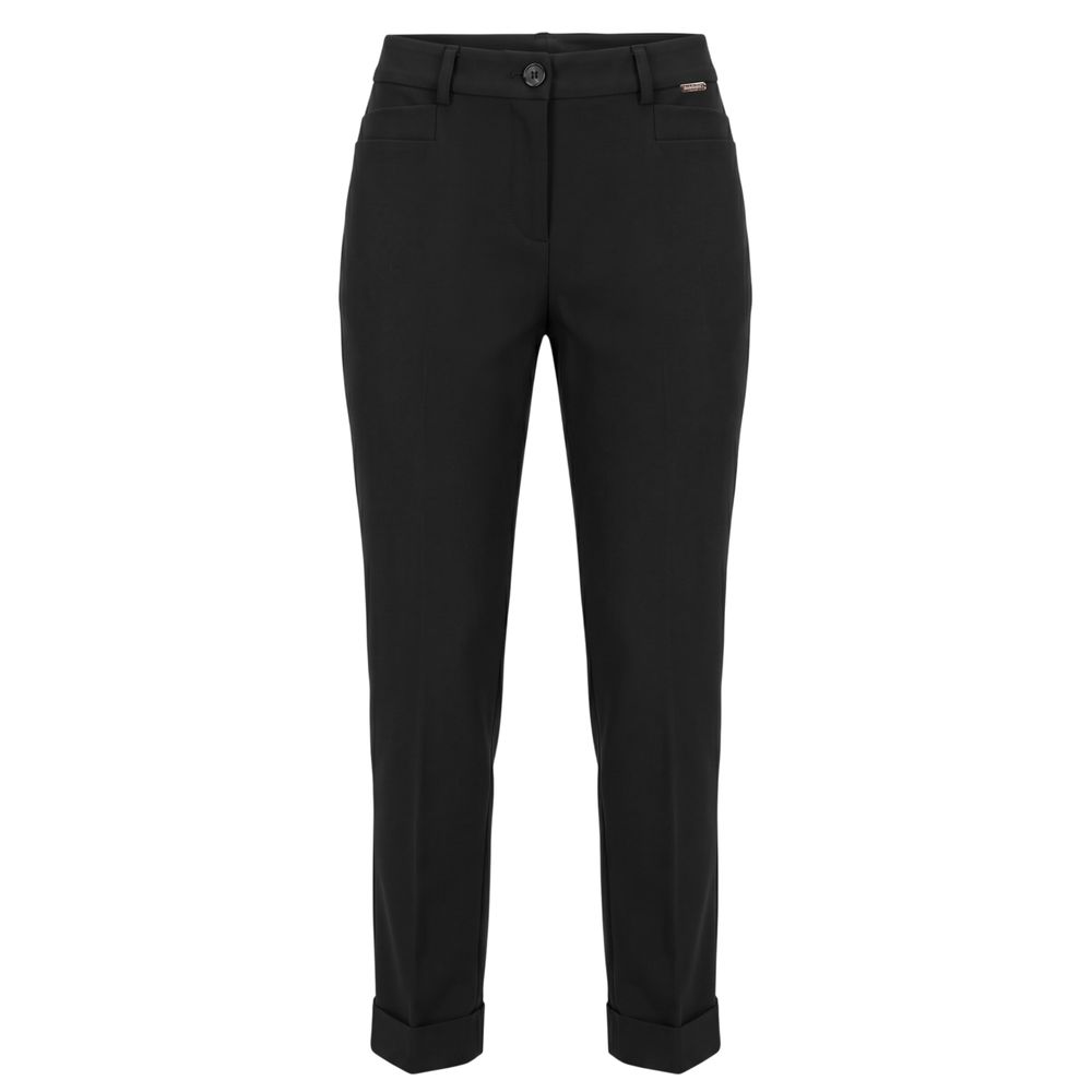 Baldinini Trend Black Viscose Women Women's Pant