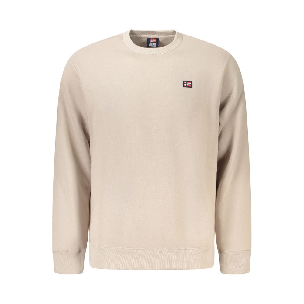 Norway 1963 Beige Cotton Men Men's Sweater