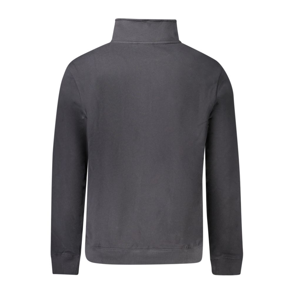 Napapijri Black Cotton Mens Men's Sweatshirt